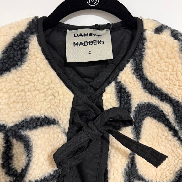 DAMSON MADDER BOWS SHERPA MARTA BORG GILET VEST 12 NEW - Picture 3 of 4